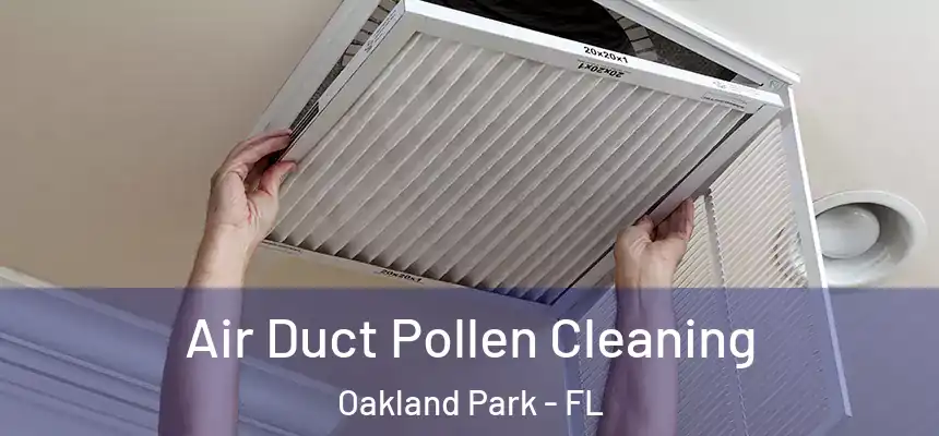 Air Duct Pollen Cleaning Oakland Park - FL